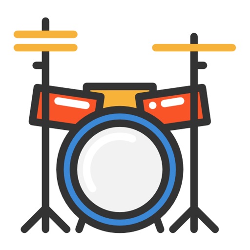 Drum Set Stickers icon