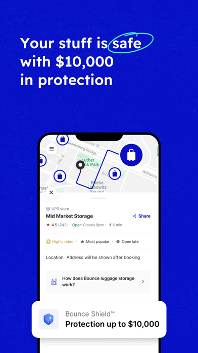 Bounce: Luggage Storage Nearbyのおすすめ画像5