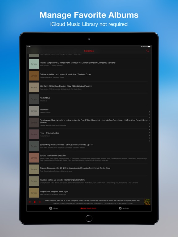 Screenshot #6 pour Scarbo - Music Player
