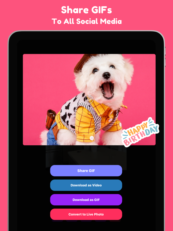 Screenshot #6 pour GIFs for iMessage - GifSkip