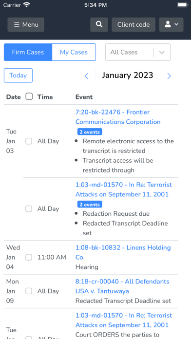 CourtDrive Mobile Screenshot