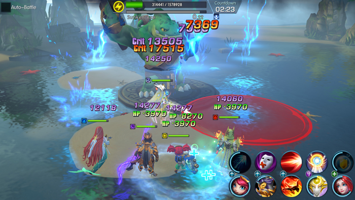 Elemental Titans3D Idle Arena