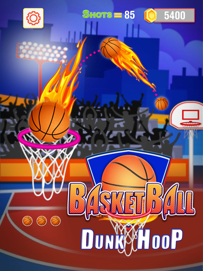 Flipper Dunk Shot-Hoop Battle