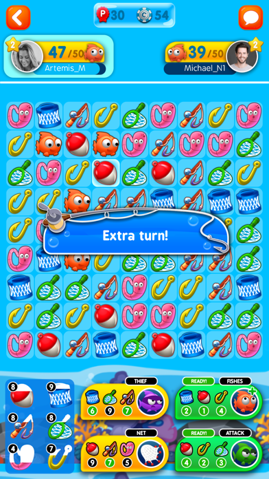 Fishing Duels® Match 3 Mystery Screenshot