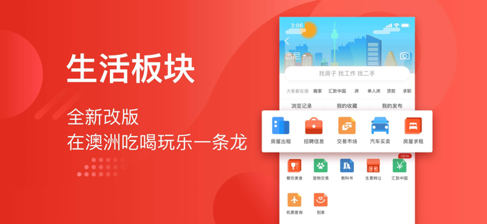 今日澳洲-澳大利亚租房生活信息指南