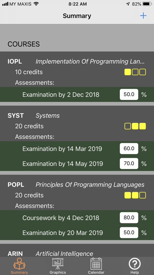 Exam Tracker - 1.02 - (iOS)