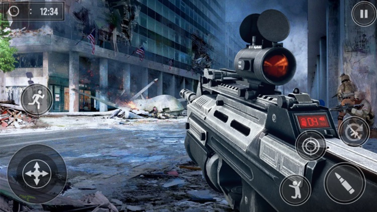 Epic Sniper Gun Shooting Games screenshot-5