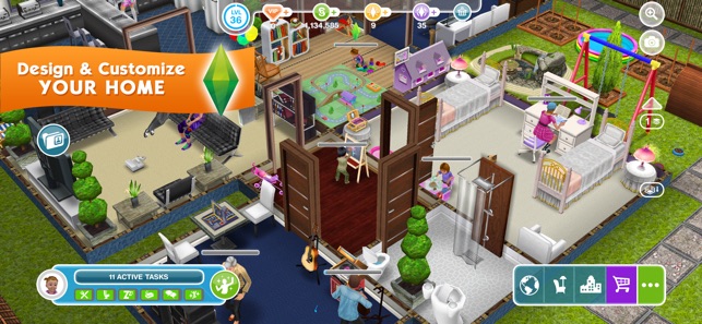 App review of The Sims: FreePlay - Children and Media Australia