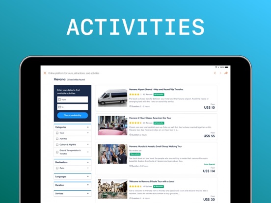 Havana Travel Guide Offline iPad screenshot 6 - Travel app