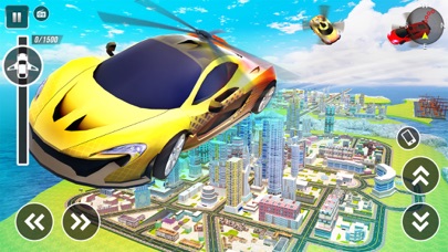 Flying Car: Robot Car Games Screenshot