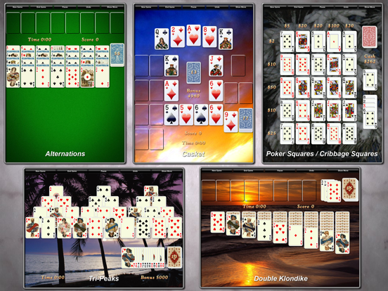 Solitaire City iPad app afbeelding 4