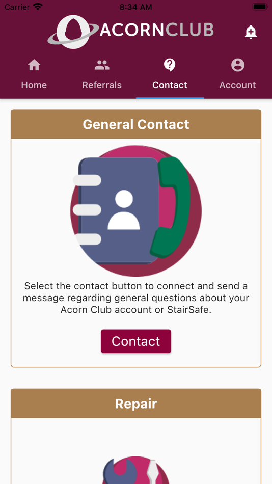 #2. Acorn Club (iOS) Podle: Acorn Stairlifts