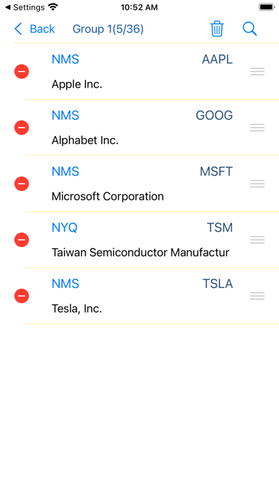 Stocks - US Stock Quotes Screenshot