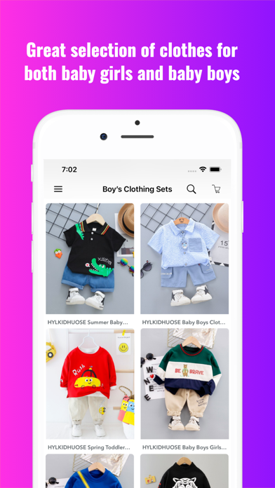 Baby Fashion Stores Online Screenshot