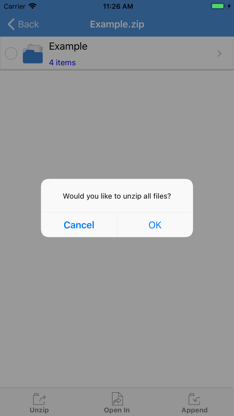 iZip –  Zip Unzip Unrar screenshot 2