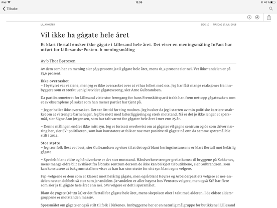 Screenshot #6 pour Lillesands-Posten eAvis