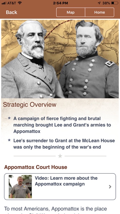 Appomattox Battle App