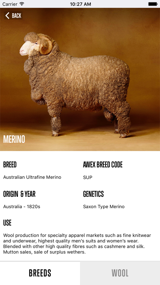 #2. Sheep Breed Compendium by AWEX (iOS) 由: Australian Wool Exchange AWEX Ltd
