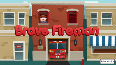 Screenshot #1 pour Brave Fireman - Fire Truck