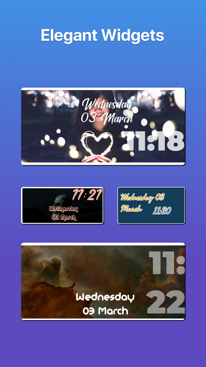 WidgetsCustom Screens and Icons
