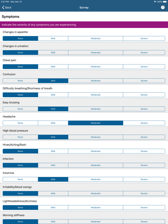 GCA Manager iPad screenshot 4 - Medical app