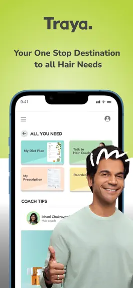 Game screenshot Traya: Hair Loss Solutions mod apk