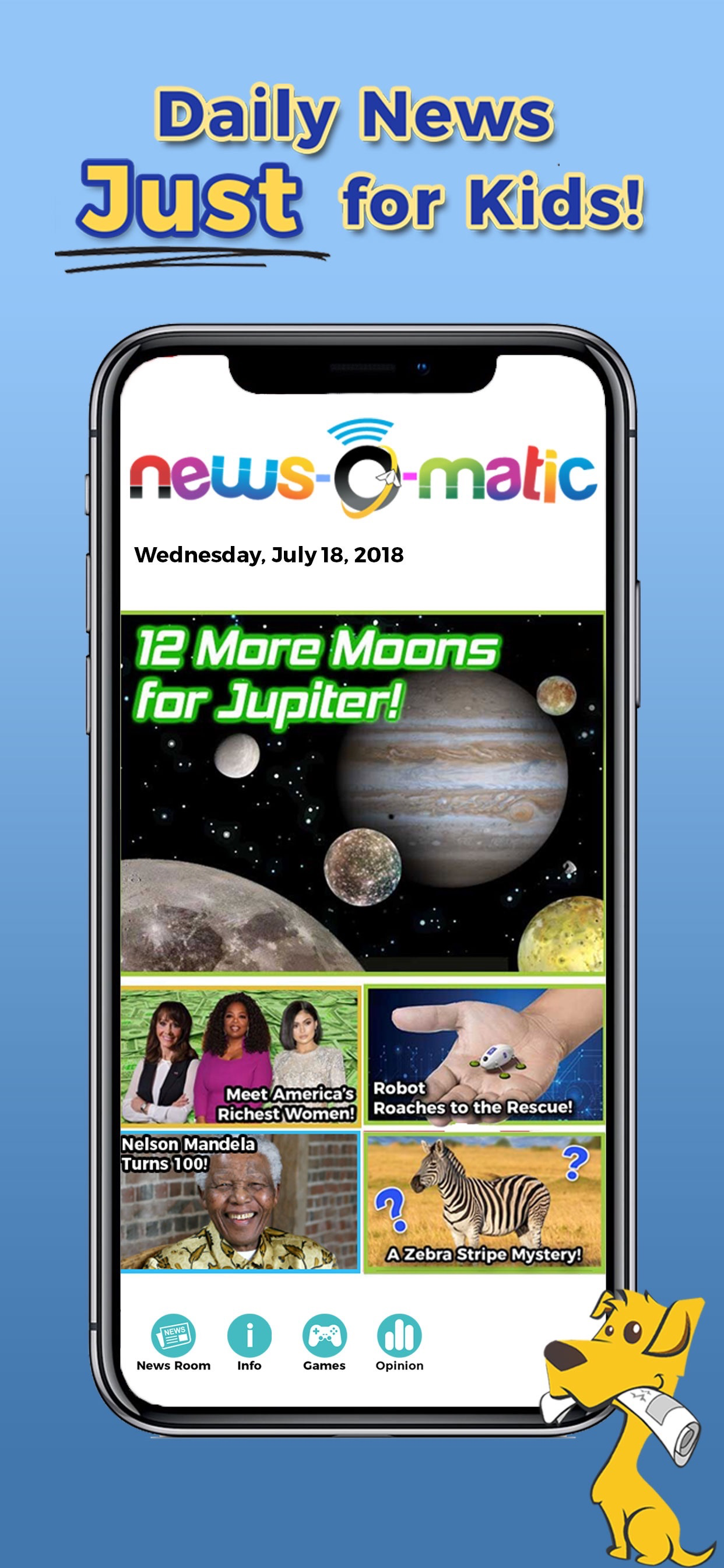 News-O-Matic: Reading for Kids