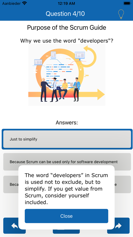 #4. Scrum Practice Test Pro (iOS) 由: Perfect Consulting B.V.