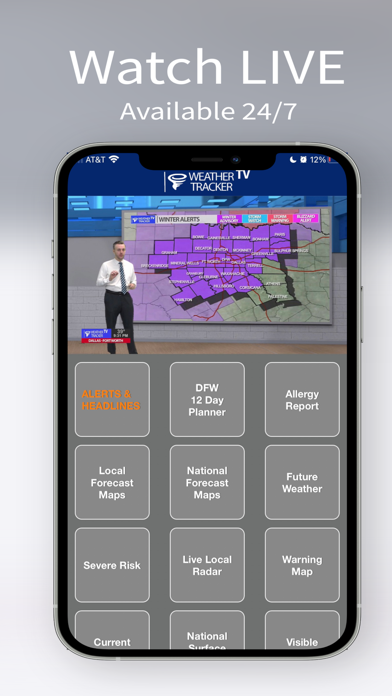 Weather Tracker TV DFW Screenshot