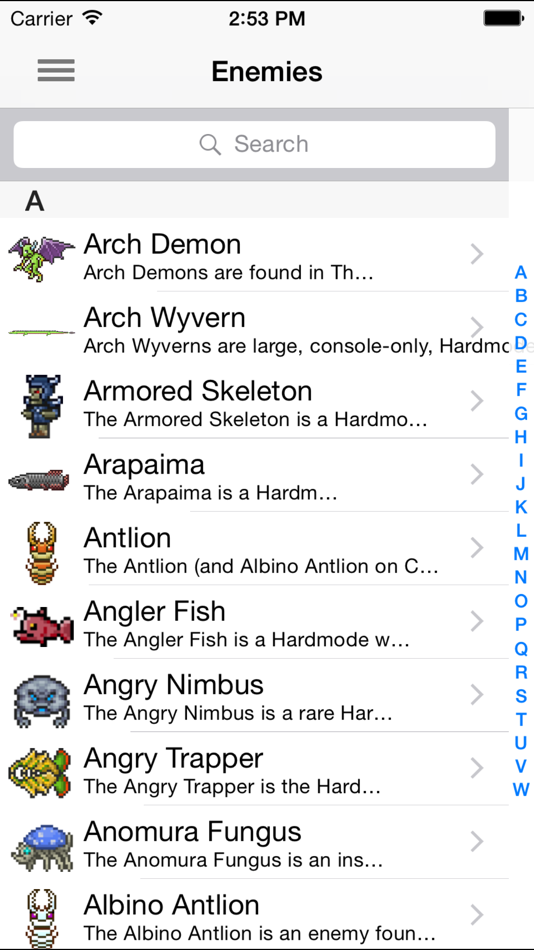 #4. Helper for Terraria (iOS) 由: Nicole Hankinson