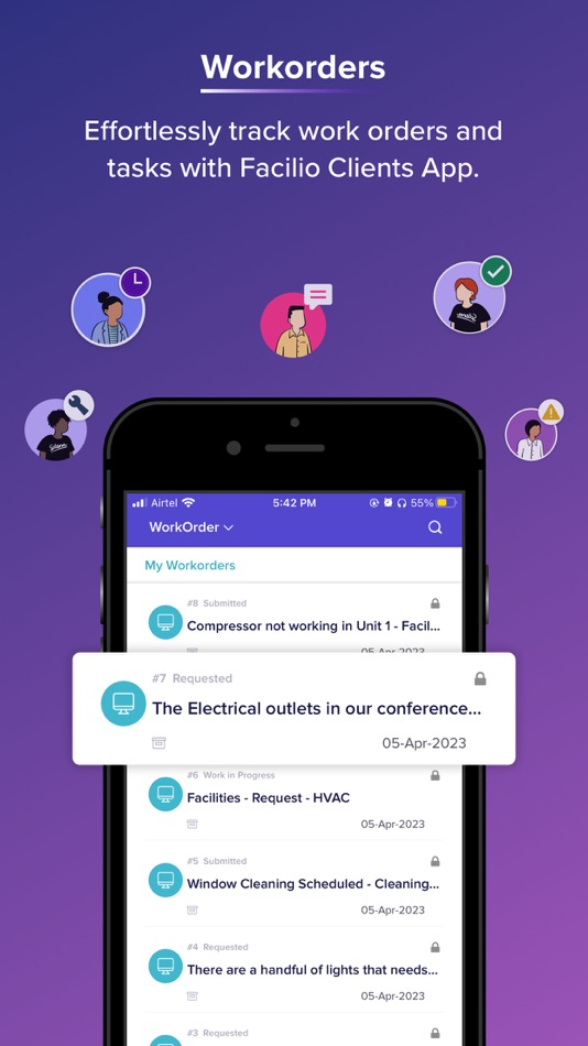 #4. Facilio - Client Portal (iOS) 由: Facilio Inc.