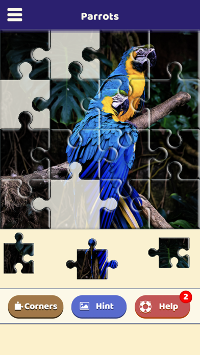 Parrot Love Puzzle Screenshot