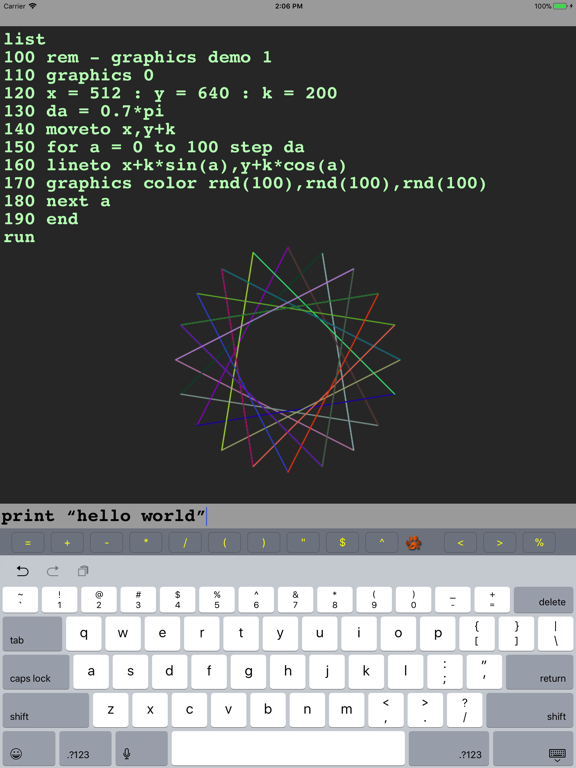 Screenshot #1 for HotPaw Basic