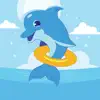 Ocean Dolphin Stickers delete, cancel