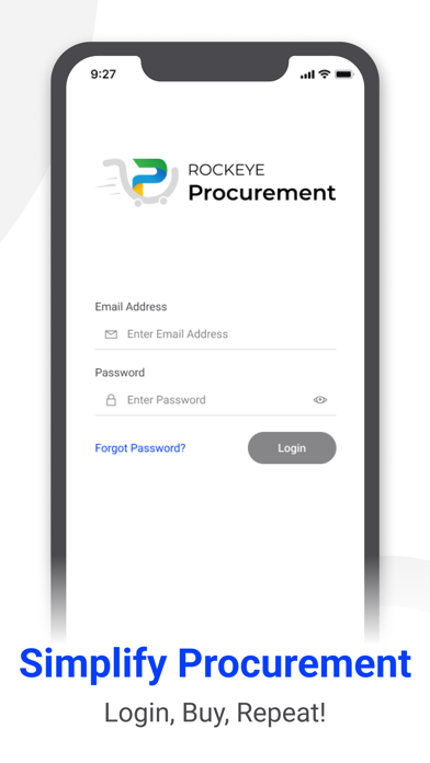RockEye Procure Screenshot