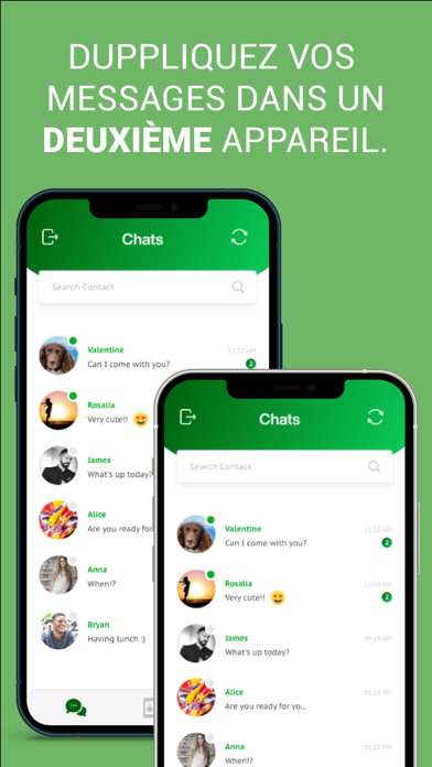 Screenshot #2 pour Dual Messaging pour Web App
