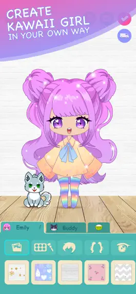 Game screenshot Chibi Doll Maker Dress Up Game mod apk