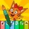 Kid-E-Cats Coloring Book Games