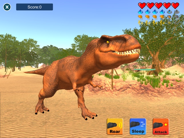 Dinosaur Simulator 3D Attack on the App Store