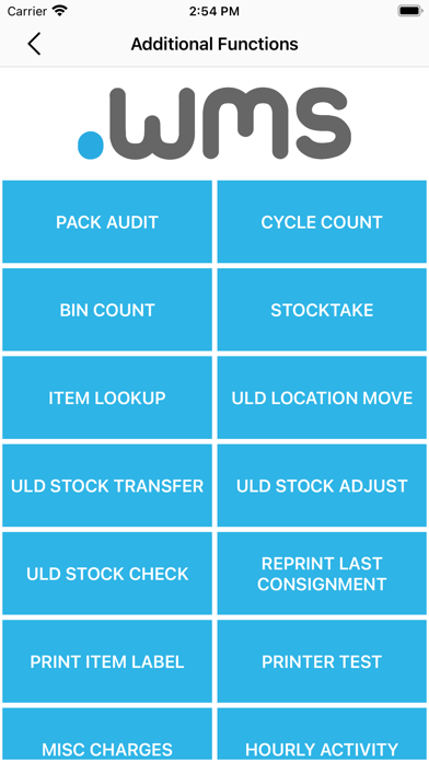 Screenshot 3 of .wms Client App