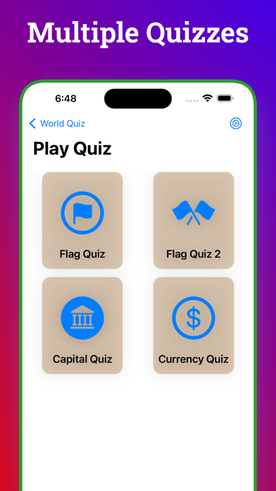 World Geography. Screenshot