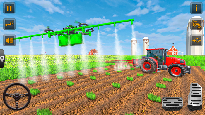 Tractor Farming Sim 2023