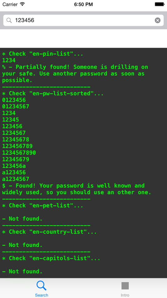 Checker007 Password Checker - 2.0.0 - (iOS)