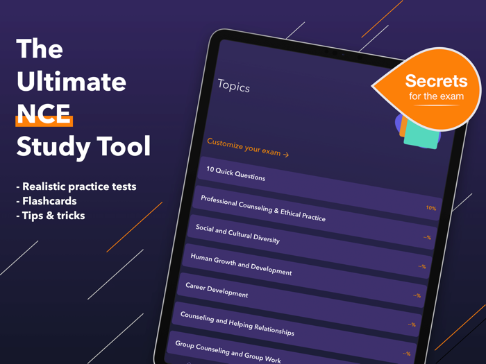 NCE Practice Exam Prep 2024