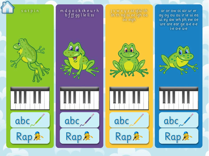 SSP Phonics Spelling Piano