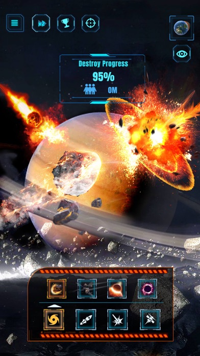 Solar Planet Smash Simulator Screenshot