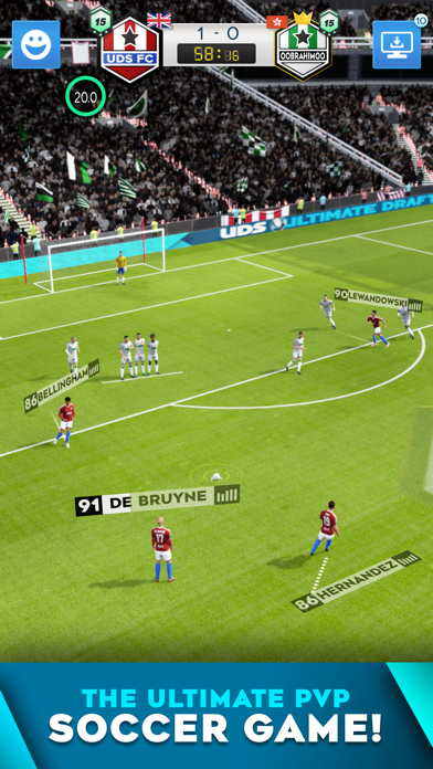 Ultimate Draft Soccer screenshot 1