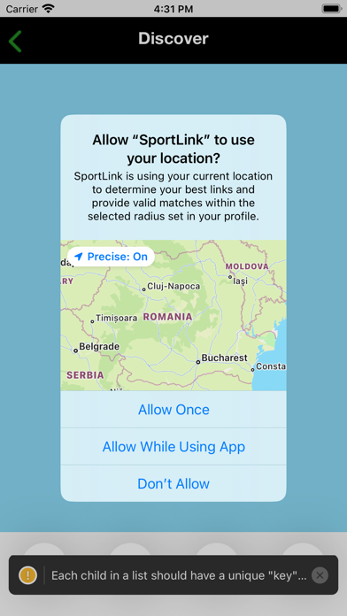 SportLink Screenshot
