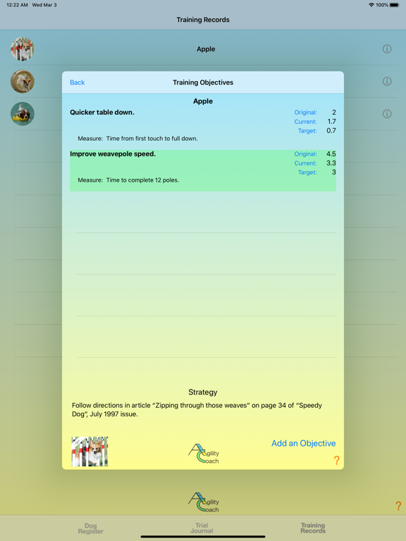 Agility Coach iPad screenshot 8 - Sports app