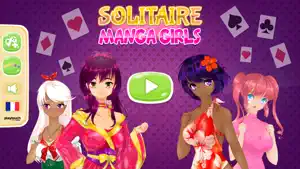 Solitaire Manga Girls screenshot 4